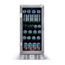 NewAir 15in Built-in Beverage Fridge - 96 Cans, Black / Stainless Steel, ABR-960
