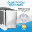 NewAir 26 lbs. Countertop Ice Maker, Stainless Steel, NIM026MS00