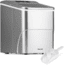 NewAir 26 lbs. Countertop Ice Maker, Stainless Steel, NIM026MS00