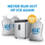 NewAir 28 lbs. Countertop Ice Maker, Multi, AI-100SS