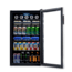 NewAir Can Freestanding Beverage Fridge - 126 Cans, Black / Stainless Steel, AB-1200