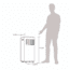 NewAir Compact Portable Air Conditioner, White, 8,000 BTUs, NAC08KWH01