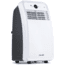 NewAir Compact Portable Air Conditioner, White / Black, 7,500 BTUs Cools 200 sq ft, NAC08KWH00