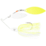 Nichols Lures Pulsator Metal Flake Spinnerbait, White & Chartreuse, 1/2oz, 20-12