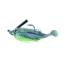 Nichols Lures Saber Swim Jig, 3/8 oz, 5/0 Hook, Bombshell Shad, SSJ99-38