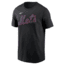 Nike Francisco Lindor New York Mets Fuse Nike Mens MLB T-Shirt in Black N19900ANM9-YK4, Black, 2XL, male, 1015939603-00197833946718