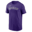 Nike Matt Holliday Colorado Rockies Cooperstown Nike Mens MLB T-Shirt in Purple N19951LQWK-ZMS, Purple, M, male, 1015982452-00198910620149