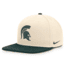 Nike Michigan State Campus Prep Nike Mens Dri-FIT College Adjustable Hat in Brown NC120C3DMST-TRY, Brown, M/L, male, 1015972360-00199296584926