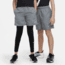 Nike Nike Multi Big Kids Boys Dri-FIT Woven Shorts in Grey DX5382-084, Grey, L, male, 1000521767-00196153473980