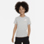 Nike Nike Sportswear Little Kids Embroidered Futura T-Shirt in Grey 86C545-042, Grey, 4, male, 1014410973-00009328926238