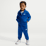Nike Nike Toddler Dri-FIT Lifestyle 2-Piece Full-Zip Propus Piping Set in Blue 76P280-U89, Blue, 2T, male, 1016056778-00199016267719