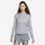 Nike Nike Womens Dri-FIT Swift Element UV Crew-Neck Running Top in Grey FB4297-084, Grey, S, female, 1012463473-00196608680048