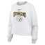 Nike Pittsburgh Steelers Primetime Nike Womens Cropped Long-Sleeve T-Shirt in White 05KV0CEB7L-PFN, White, XL, female, 1016102163-00199296513322
