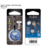 Nite Ize ClipLit Designs - Blue Peace Sign/White NCLS02-03-03PE