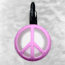 Nite Ize ClipLit Designs - Pink Peace Sign/White NCLS02-03-12PE