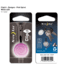 Nite Ize ClipLit Designs - Pink Spiral/White NCLS02-03-12SP