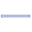 Nite Ize Gear Bendable Tie, 32in - Blue, 2 Pack - GT32-2PK-03