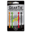 Nite Ize Gear Bendable Tie, 3in. - Asst. 4 Pack O,G,R,Blk GT3-4PK-A1