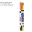 Nite Ize Gear Tie ProPack Rubber Twist Tie,32in,Pack of 6,Assorted GTPP32-A1-R8