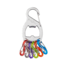 Nite Ize KeyRack+ S-Biner, Stainless Steel, KRB2-11-R6