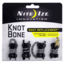 Nite Ize Knot Bone 3 4pack with Cord KB3 03 4PK