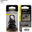 Nite Ize S-Biner KeyRack Steel - Black KRS-03-01