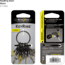 Nite Ize S-Biner KeyRing Steel - Black KRGS-01-R3
