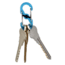 Nite Ize S-Biner Plastic MicroLock 2pk Translucent Blue LSBPM-03T-2R3