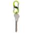 Nite Ize S-Biner Plastic MicroLock 2pk Translucent Lime LSBPM-17T-2R3