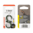 Nite Ize S-Biner SlideLock Aluminum, Olive, #2, LSBA2-08-R6