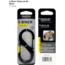 Nite Ize S-Biner SlideLock Size 4, Black LSB4-01-R3