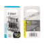Nite Ize S-Biner Stainless Steel Dual Carabiner #1 - 6 Pack - Stainless, Stainless Steel, #1-6, SB1-11-6R3