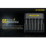 Nitecore Battery Charger, IMR/ Li-ion, 6 Channels, 2000 mA Max Charge Current, Black, Q6
