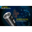 Nitecore DL20 100m Underwater Submersible 1000 Lumen Dive Light with Red Light, Black, 6952506405275