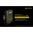 Nitecore F4 Four-Slot Flexible Power Bank and Battery Charger for Lithium-ion 18650, Black, 6952506492954