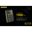 Nitecore FX1 Digital USB Travel Battery Charger for Fujifilm NP-W126 and NP-W126S Batteries, Black, 6952506492657