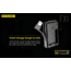 Nitecore FX1 Digital USB Travel Battery Charger for Fujifilm NP-W126 and NP-W126S Batteries, Black, 6952506492657