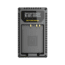 Nitecore FX1 Digital USB Travel Battery Charger for Fujifilm NP-W126 and NP-W126S Batteries, Black, 6952506492657