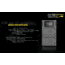 Nitecore FX2 PRO Dual Slot USB Digital Charger for Fujifilm NP-T125 Camera Batteries, Black, 6952506492893