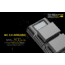 Nitecore FX2 PRO Dual Slot USB Digital Charger for Fujifilm NP-T125 Camera Batteries, Black, 6952506492893