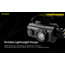 Nitecore HA23 250 Lumen Ultra Lightweight Headlamp, Use 2xAA, Black, 6952506405091