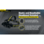 Nitecore HC60 v2 1200 Lumen USB-C Rechargeable Headlamp, Black, 6952506406845