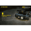 Nitecore HC65 1 x 18650/ 2 x CR123A/ 16340 CREE XM-L2 U2 LED Rechargeable Headlamp, 1000 Lumens, Black, HC65