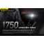 Nitecore HC65 v2 1750 Lumen USB-C Rechargeable Headlamp, Black, FL-NITE-HC65V2
