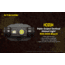 Nitecore HC65M NVG Mountable Rechargeable Headlamp with Red Light, Black, 6952506405763