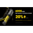 Nitecore HC70 UHE 1600s Lumens Headlamp w/Extra Long Runtime, Black, HC70 UHE