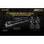 Nitecore i4000R 4400 Lumen USB-C Rechargeable LED Flashlight, Black, 6952506405848