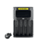 Nitecore Intelligent USB Superb Battery Charger, IMR/Li-ion/LiFePO4/NI-Cd/Ni-MH, Quad Channel, 4000 mA max Charge Current, Black, UMS4