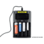 Nitecore Intelligent USB Superb Battery Charger, IMR/Li-ion/LiFePO4/NI-Cd/Ni-MH, Quad Channel, 4000 mA max Charge Current, Black, UMS4