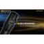 Nitecore MH10S 1800 Lumen USB-C Rechargeable Flashlight, Black, 6952506406470